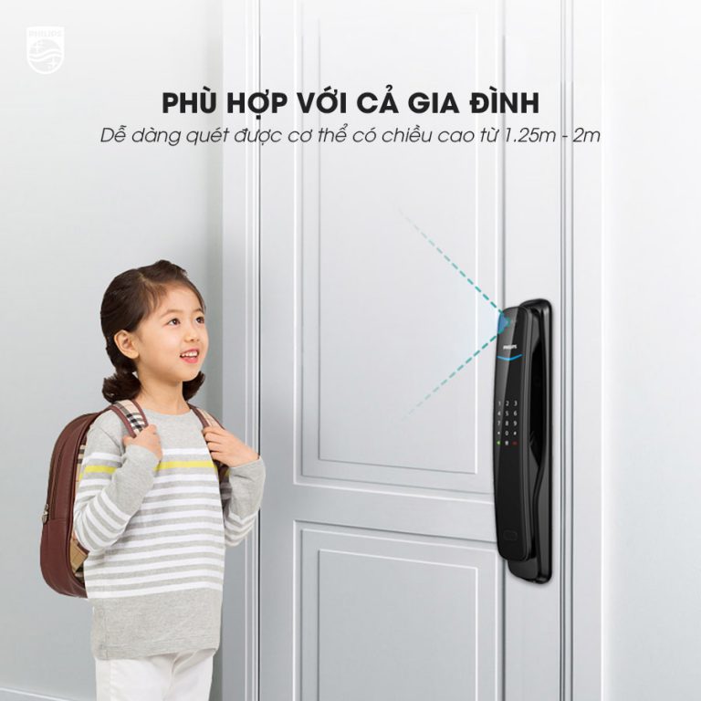 Khóa Khuôn Mặt Philips DDL702 Philips DDL702 3