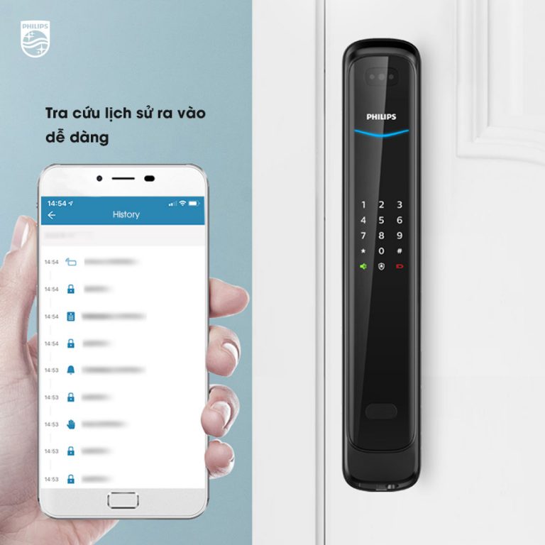 Khóa Khuôn Mặt Philips DDL702 Philips DDL702 4