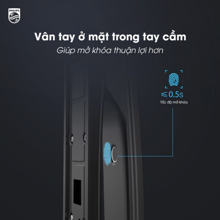 Khóa Khuôn Mặt Philips DDL702 Philips DDL702 5
