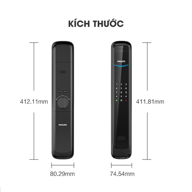 Khóa Khuôn Mặt Philips DDL702 Philips DDL702 6