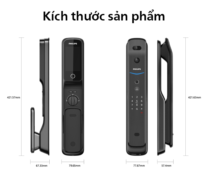 khoa cua dien tu philips ddl709 7hws 17